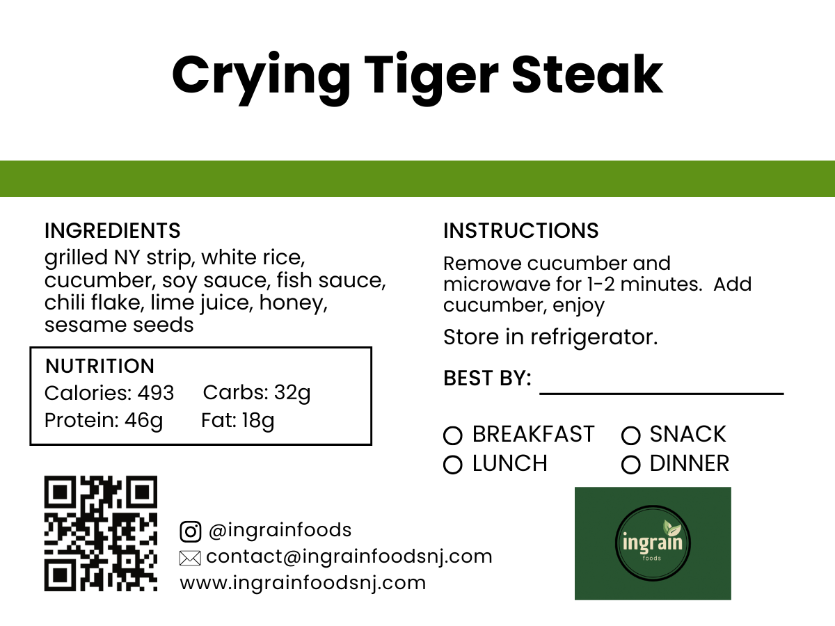 Crying Tiger Steak